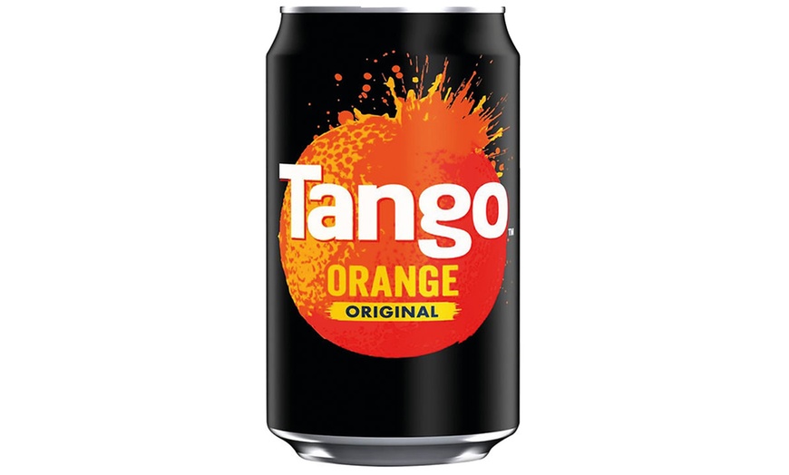 Image 2: Tango Case of 24 Cans of Original Orange 330ml