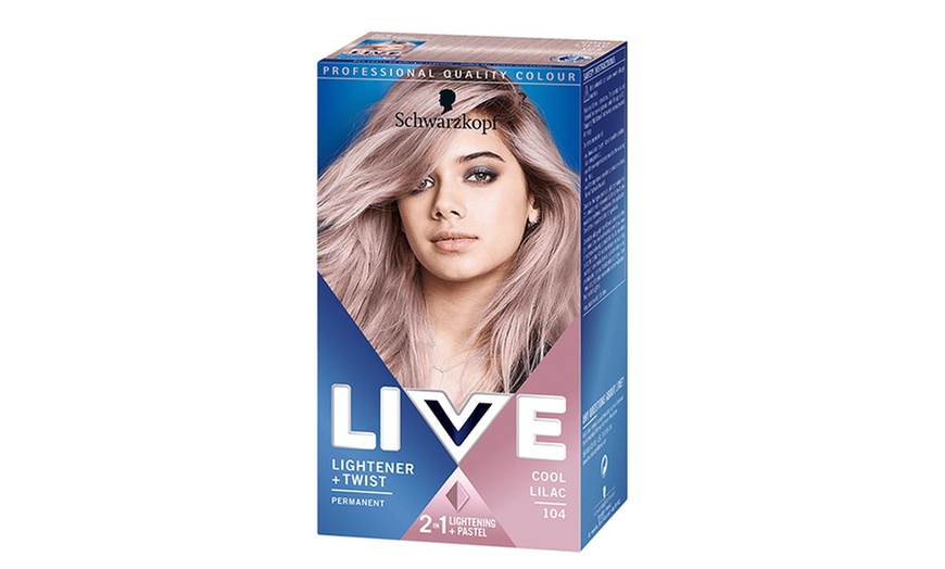 Image 2: Schwarzkopf Live 2-in-1 Lightener+Twist Permanent Colour Hair Dye