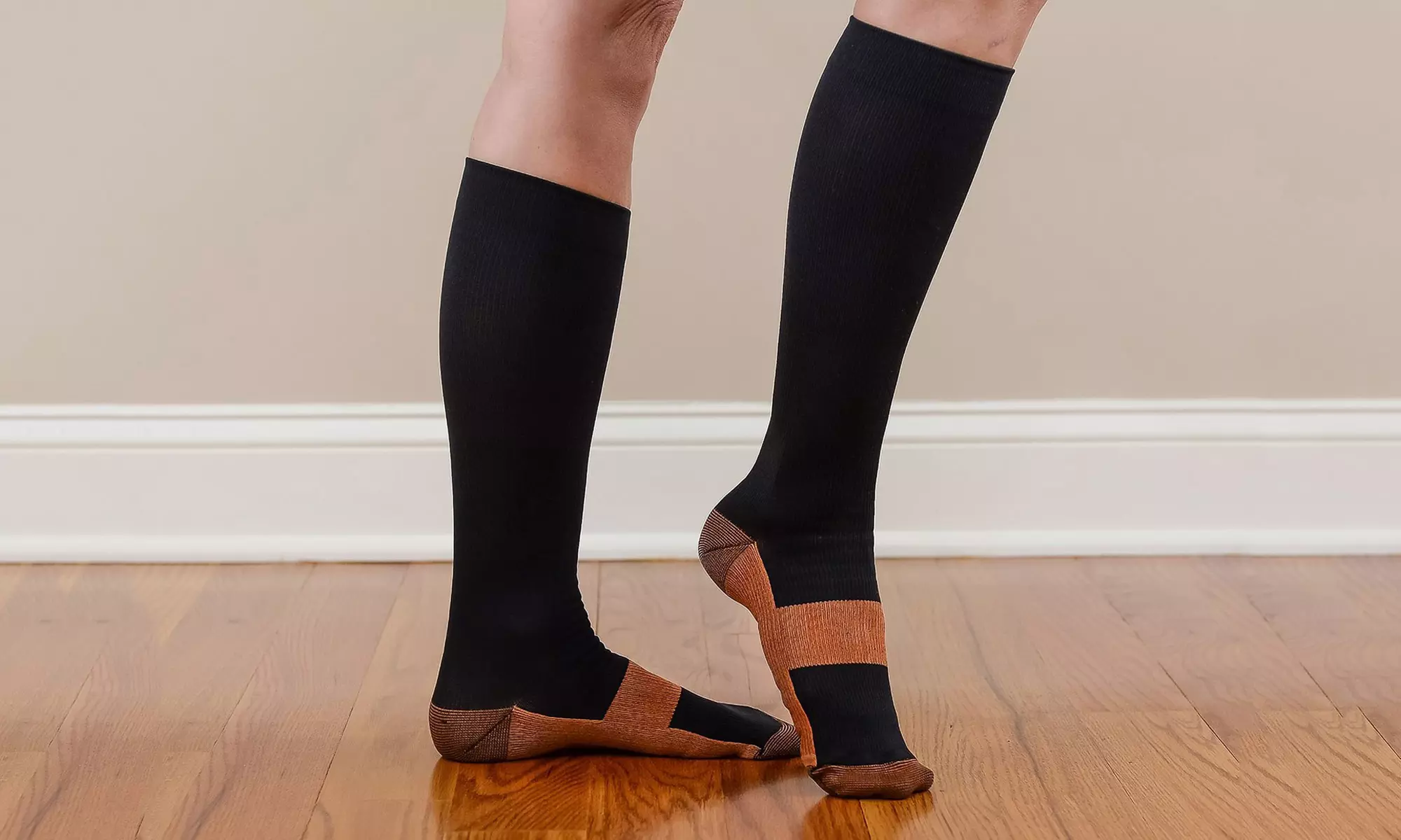 XFit Copper-Infused Compression Socks (5-Pack) - Second Medium