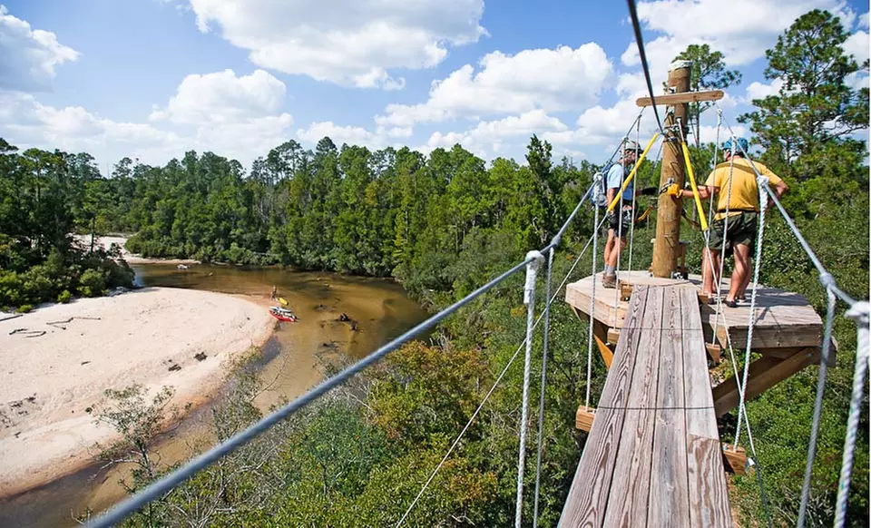 2 Nights in a Schoolhouse Inn Room for Two with Optional Sports Packages at Adventures Unlimited in Northwest Florida - Primary Image