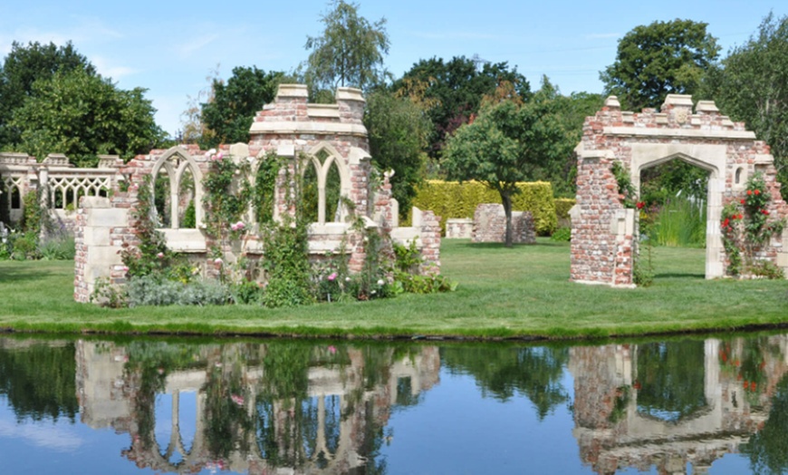 Image 6: Entrance to Capel Capel Manor Gardens & Mini Zoo 