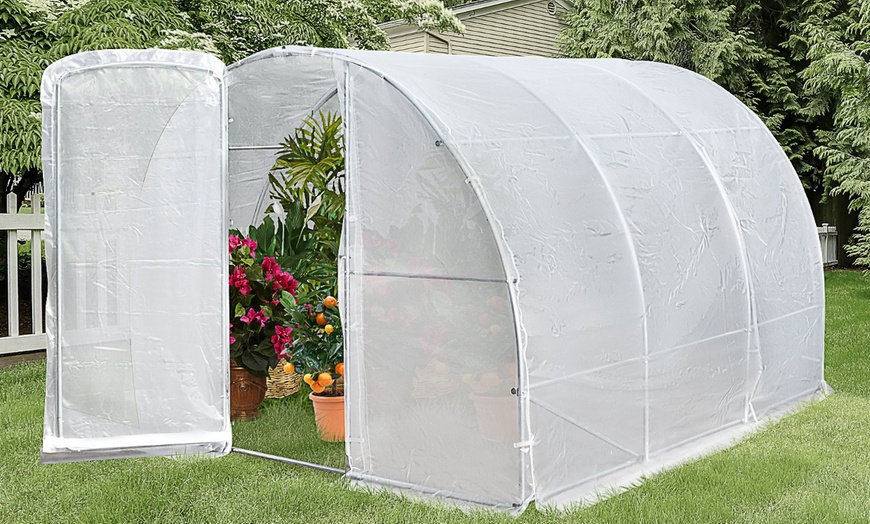 Image 11: Polytunnel Greenhouse