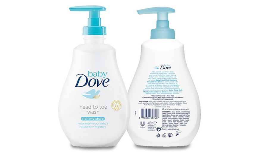 Image 6: Two Baby Dove Rich Moisture Body Washes