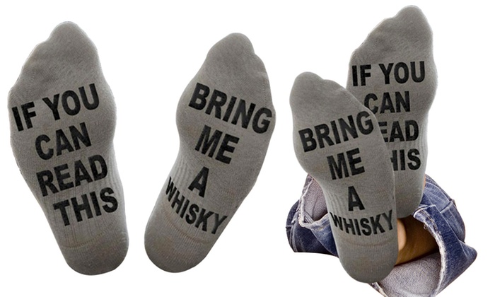Bring Me Whisky Socks