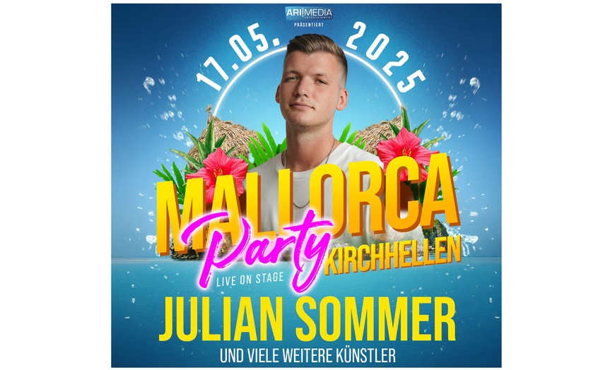 Image 6: Ticket für „Sommer-Schlager“ oder „Mallorca Party“ am 16.05. & 17.05.