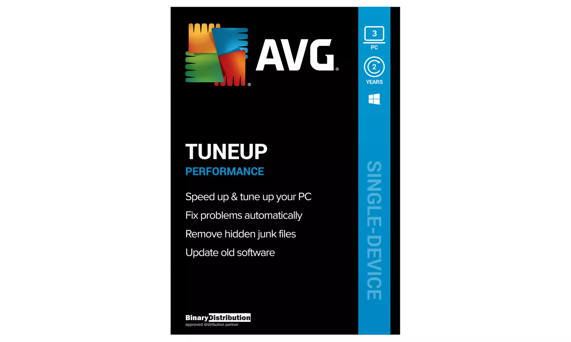 AVG PC TuneUp 2021 3 PC para 1 o 2 años - Second Medium