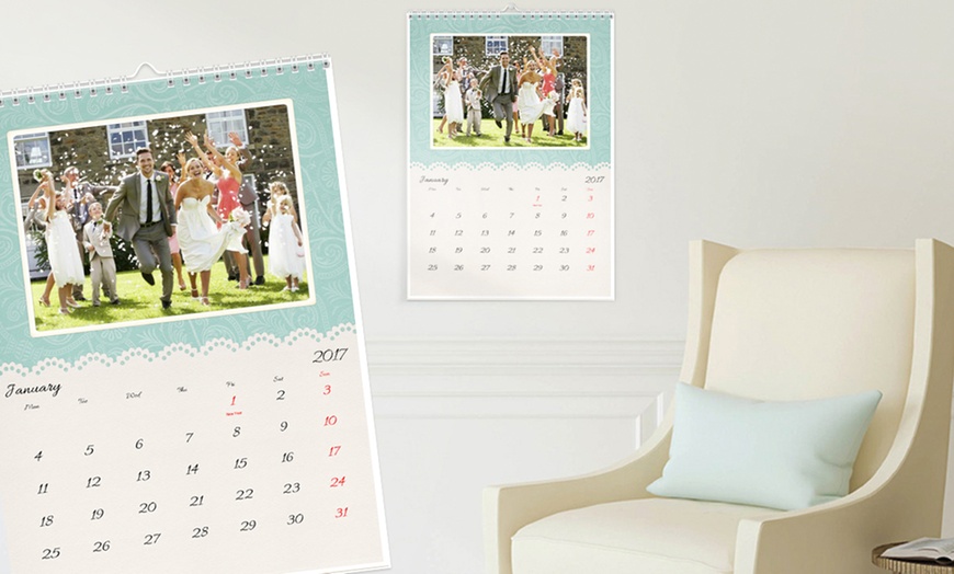 Image 5: Personalized A3 Photo Calendar