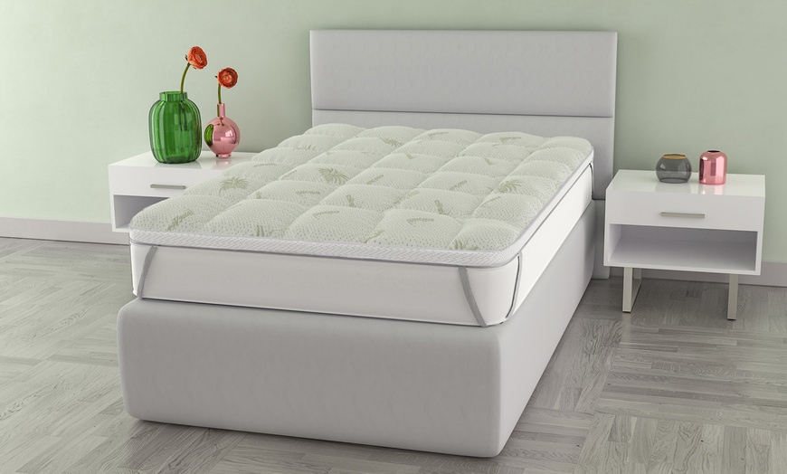 Image 1: Surmatelas "Wellness" de 5 cm de hauteur