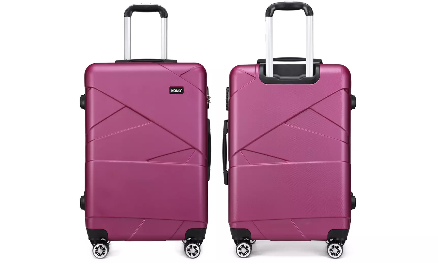 1x oder 3x Einzel- oder dreiteiliges Hartschalenkoffer-Set