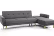Sofá cama con chaise longue modelo Hely con envío gratuito - Second Medium