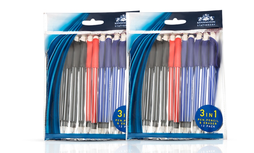 Image 2: Three-in-One Pens