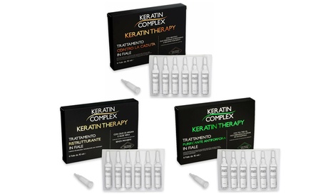 Fino a 4 trattamento per capelli Keratin Complex, disponibili in 3 prodotti