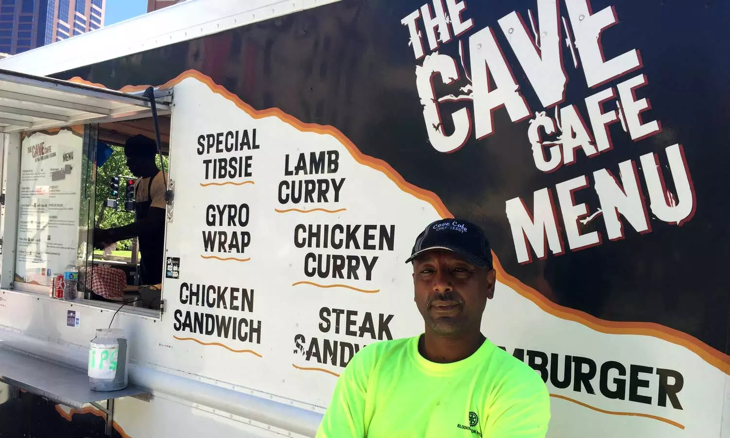 Enjoy Delicious Chicken Wraps, Salads and Drinks at The Cave Cafe Mobile Food Truck (Up to 37% Off) - Second Medium