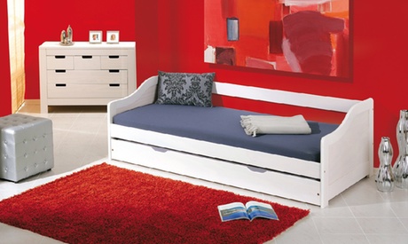 Divano letto Evergreen House disponibile nei modelli Bonnie e Clyde