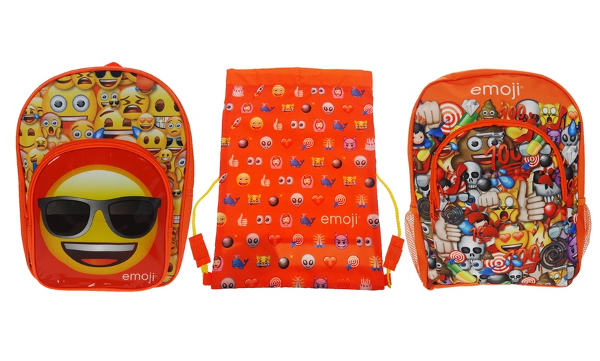 Image 1: Emoji Backpack