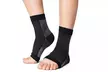 1 ou 2 paires de chaussettes de compression anti-fatigue ouvertes aux orteils - Second Medium