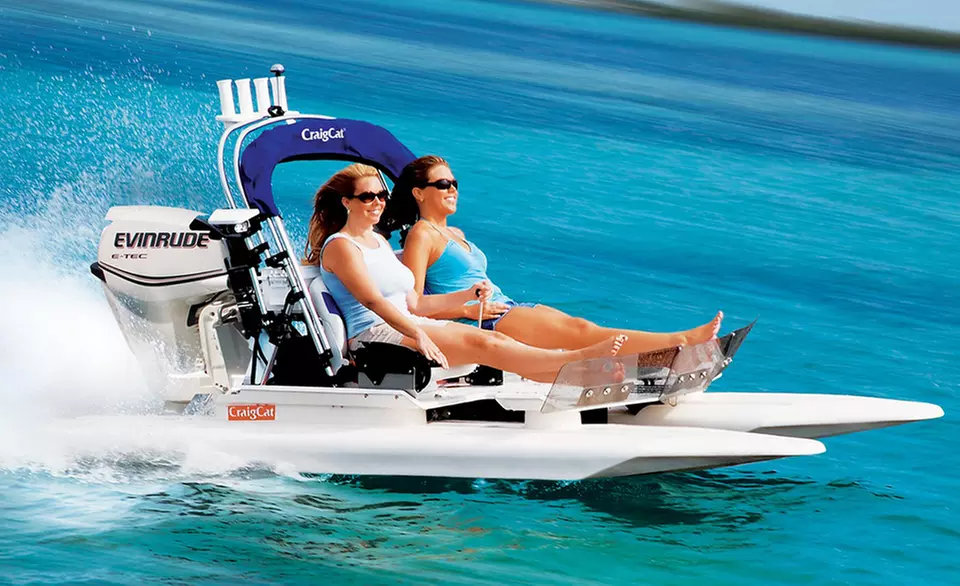 One-Hour Self-Driven Boat Tour for One, Two, or Four from Salt Shaker Boat Tours (Up to 37% Off) - Primary Image
