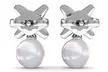 Boucles d'oreilles Criss Pearl, couleur au choix - Second Medium