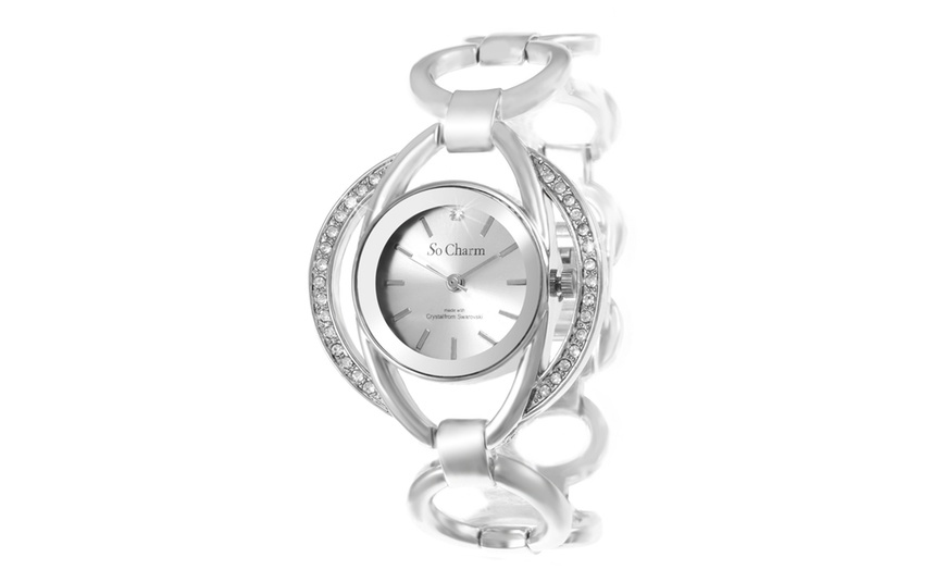 Image 6: Montres cristaux Swarovski® So Charm 