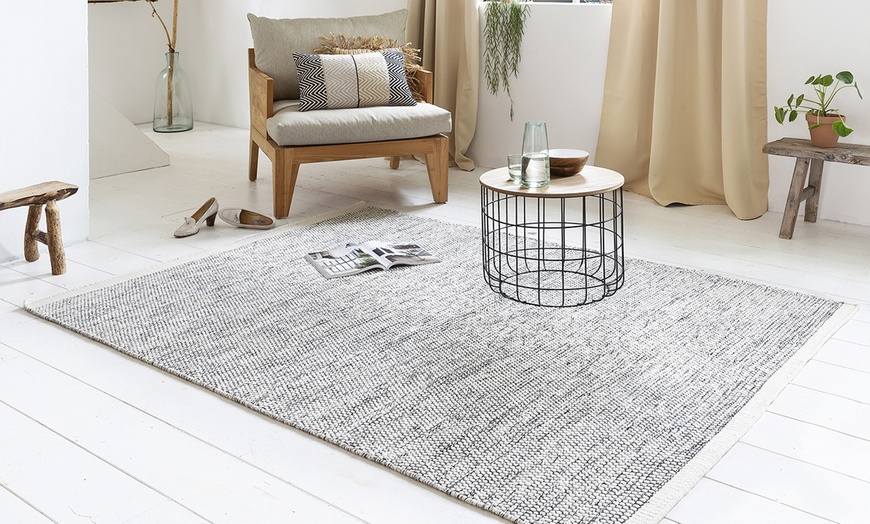 Image 11: Tapis laine coton
