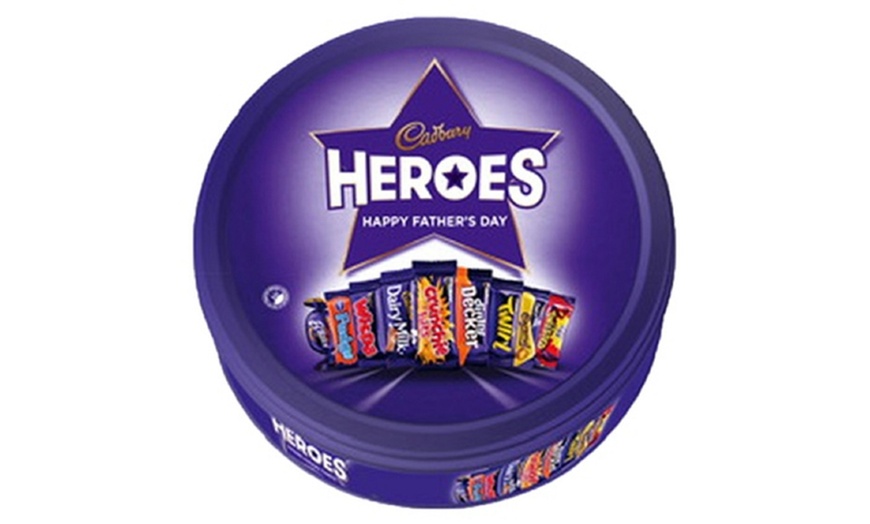 Image 1: Cadbury's Heroes Tin