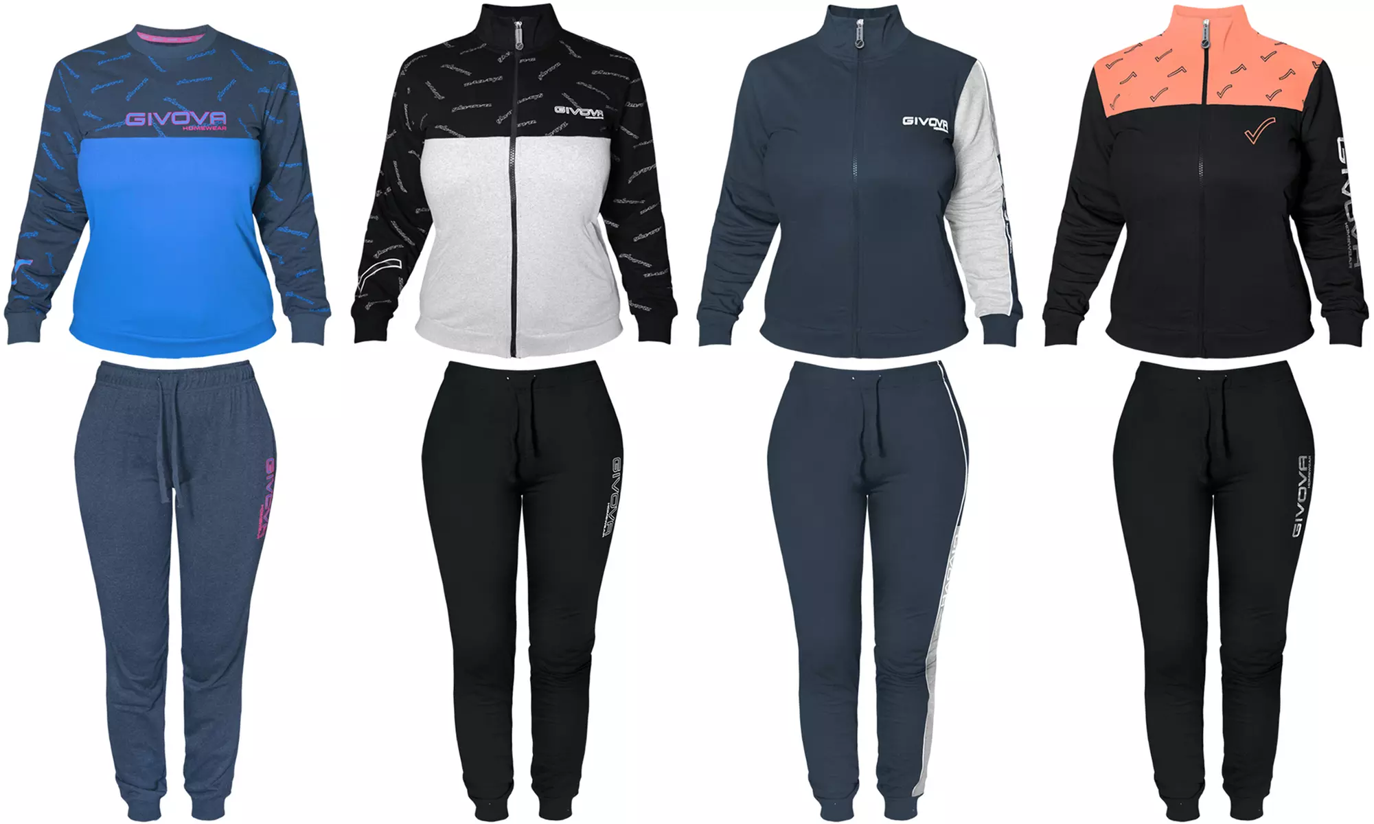 Tuta Homewear da donna Givova