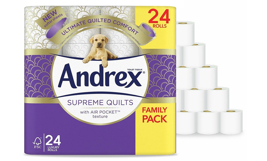 Image 7: Up to 96 Rolls of Andrex Toilet Paper