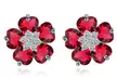1 ou 2 paires de boucles d'oreilles fleur ou cœur - Second Medium