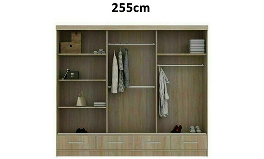 Image 12: Sycylia Gloss Sliding Door Wardrobes