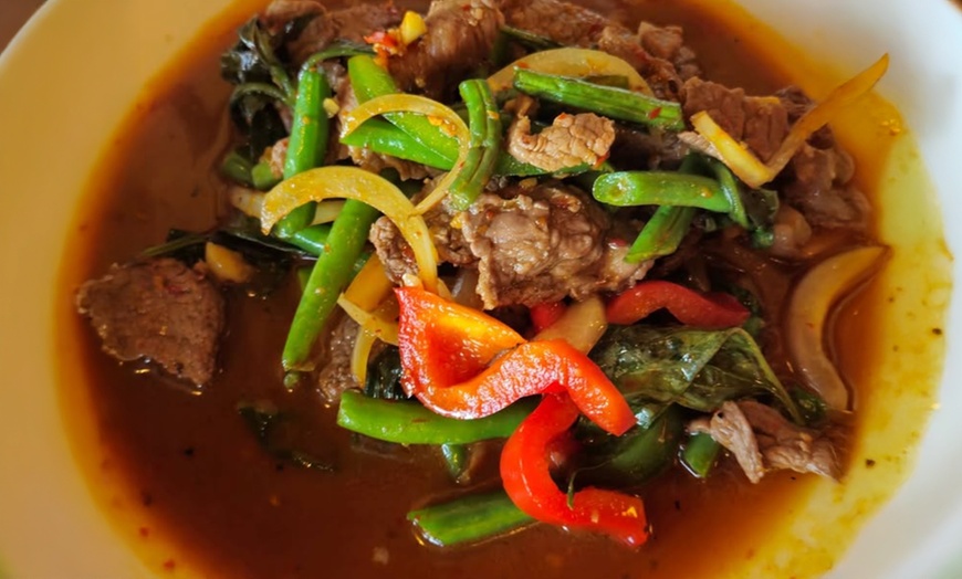 Image 6: 3-Course Dinner for 2 or 4: One Appetizer, Entree, Dessert, and More