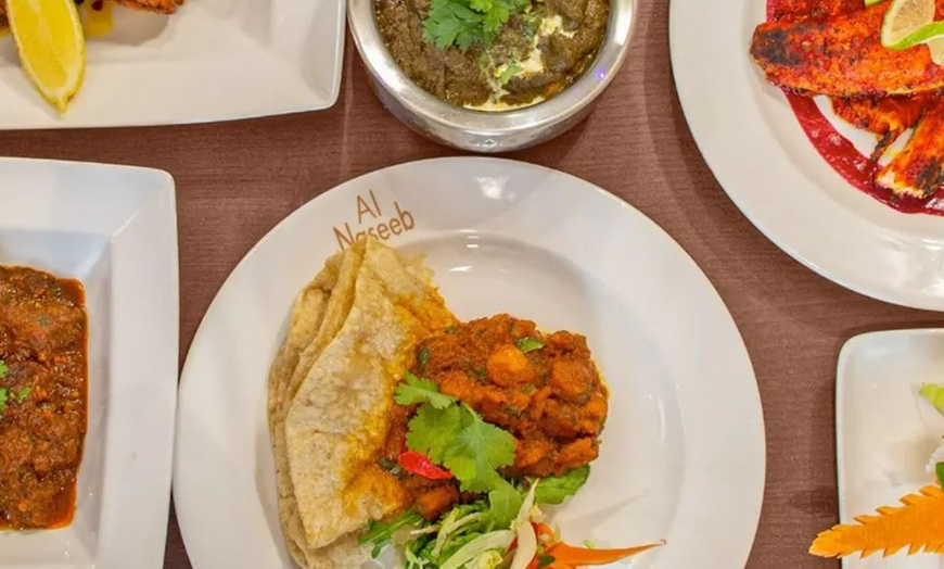 Image 8: Two-Course Indian Meal with Sides at Al Naseeb Restaurant