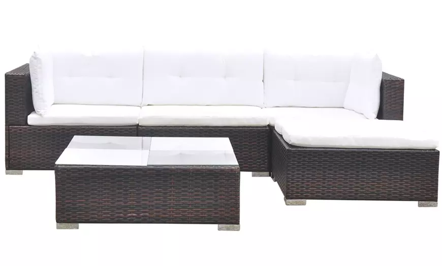 Image 2: Tuinset poly rattan