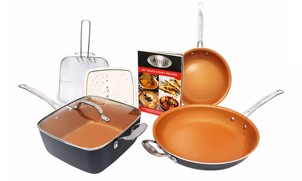 Gotham Steel Pantastic Nonstick-Cookware Set (7-Piece) - Primary Image