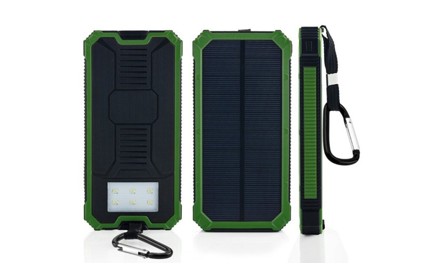 Image 8: Solar Power Bank 10000mAh 