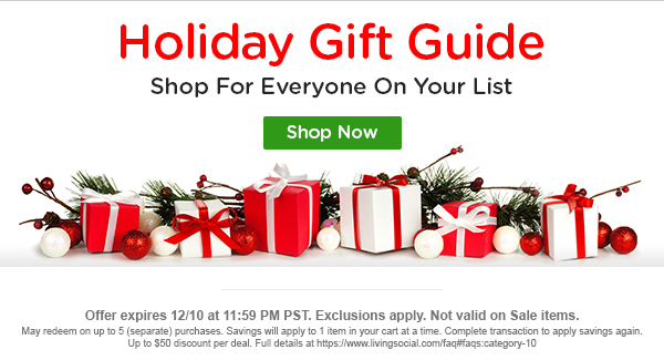 Holiday Gift Guide - Shop Now