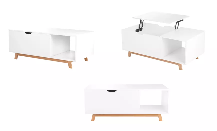 Image 10: Table basse relevable