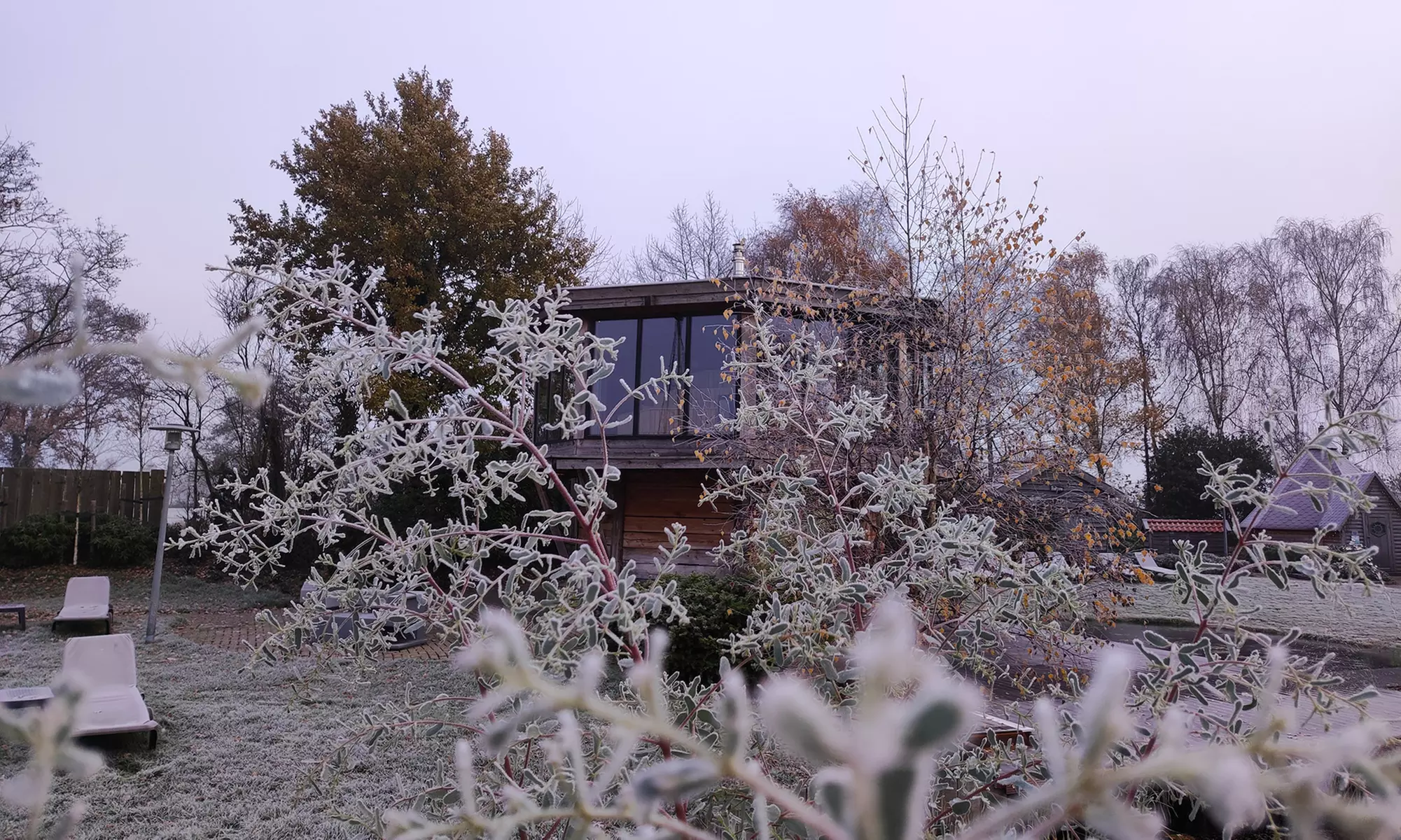 Geniet van diverse sauna's in een groene oase