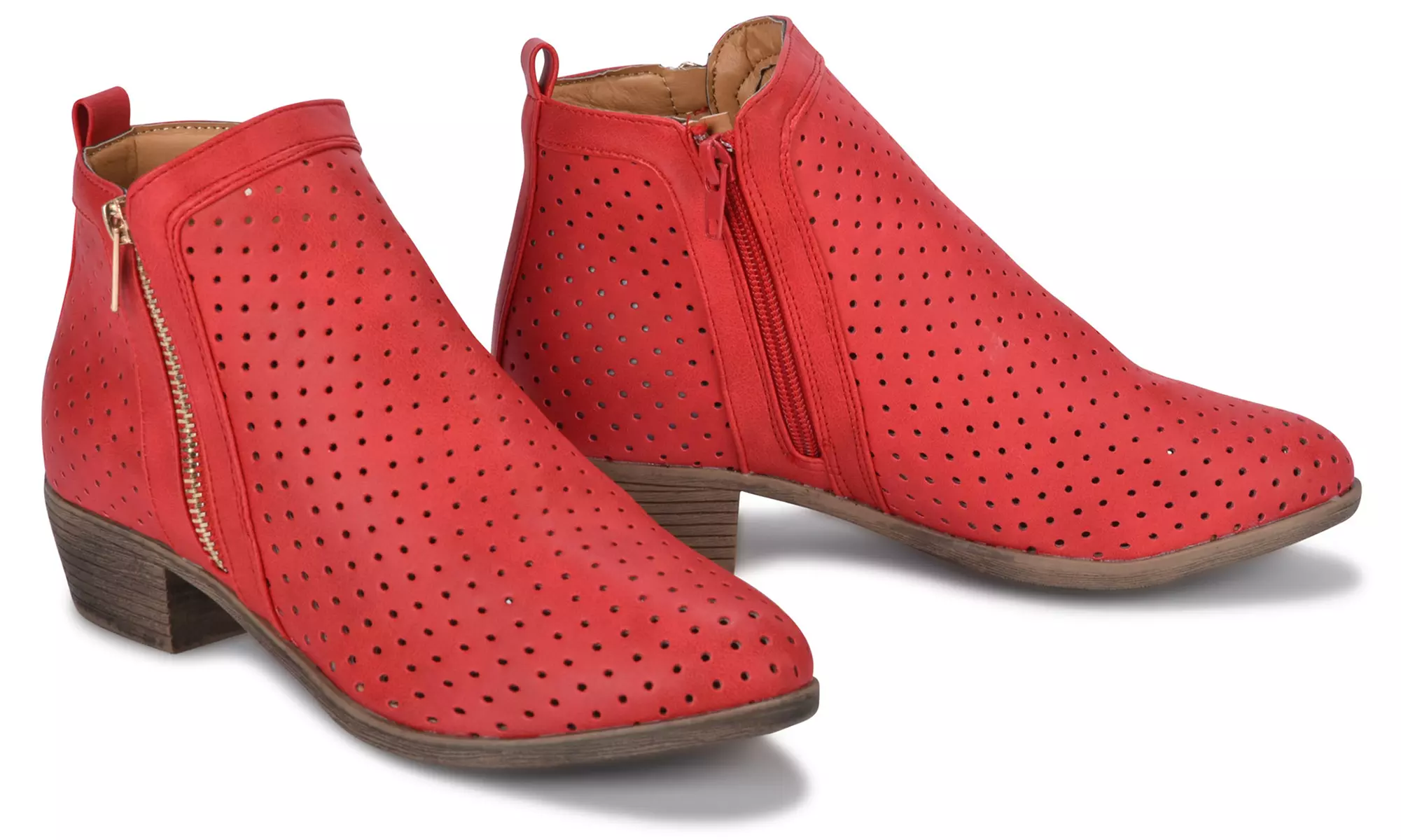 Sociology Zenia Booties with Side Zipper | Groupon Exclusive (Size 11) - Second Medium