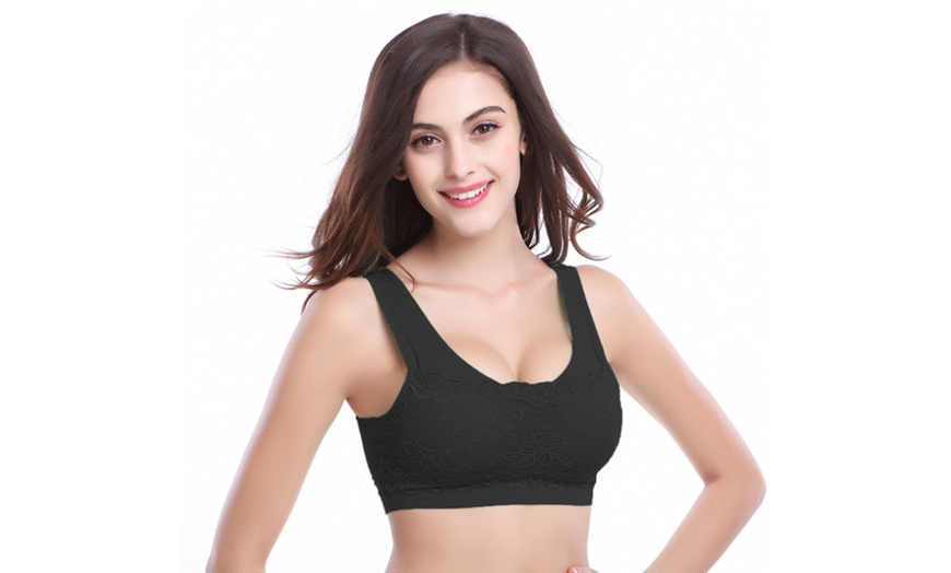 Image 7: Lace Sports Bra