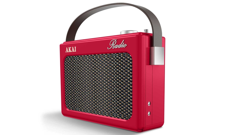 Image 14: Akai Retro-Style DAB Radio