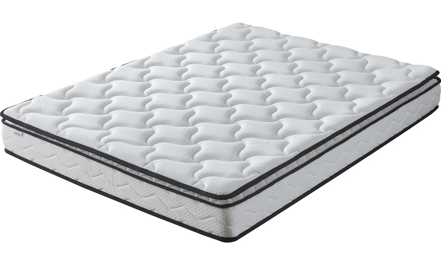 Image 14: Lit coffre Manhattan tissu, matelas en option. Sampur