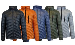 Spire by Galaxy Men's Lightweight Puffer Jacket