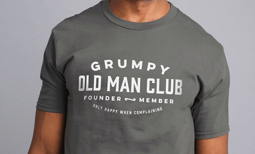 Image 1: Grumpy Old Man Club T-Shirt