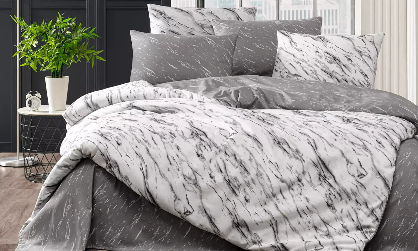 Juego de funda nórdica y 2 fundas de almohada para cama doble