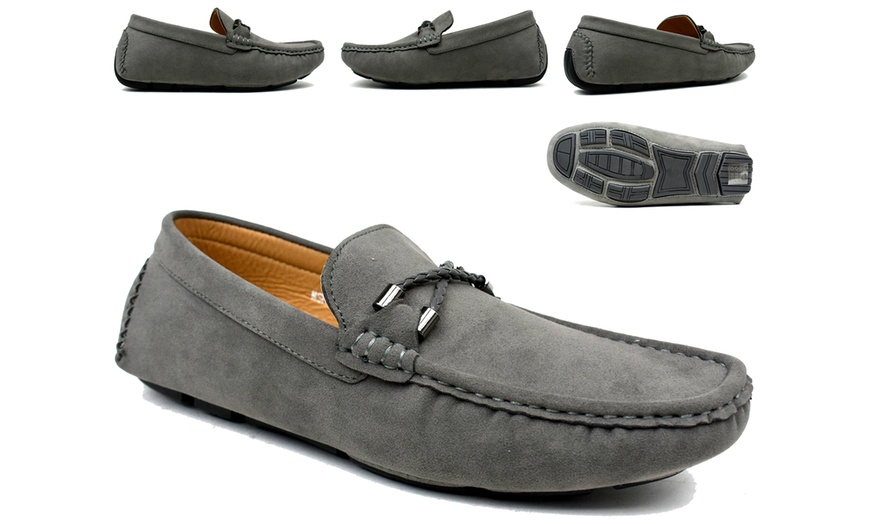 Image 3: Men's Crossover Loafers