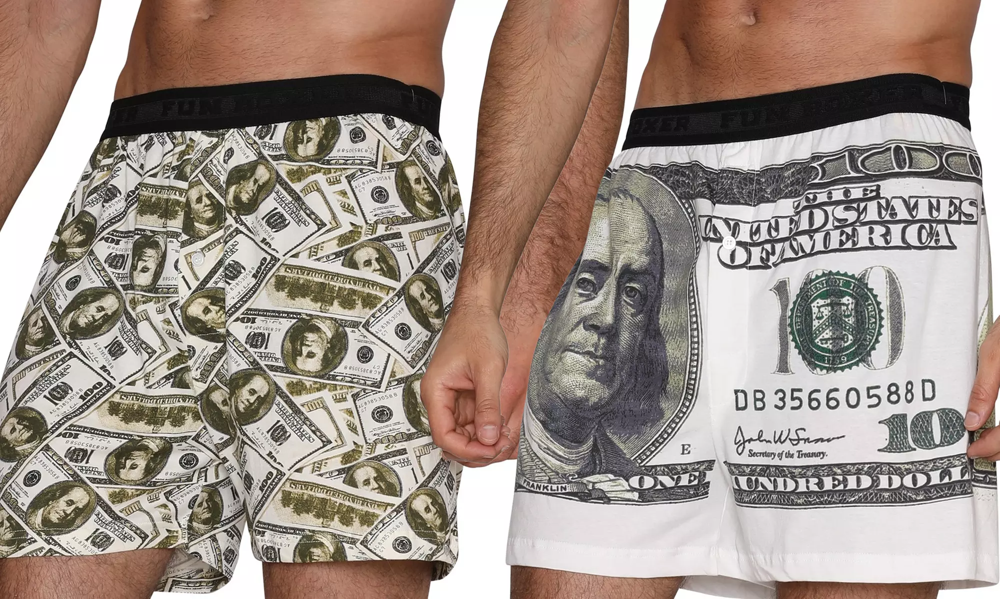 Fun Boxer Men's Novelty Printed Cotton Boxers (2-Pack)
 - Primary Image