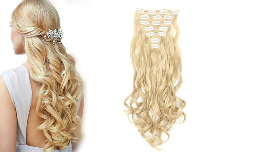 Image 4: Seven-Piece Clip-In Hair Extensions