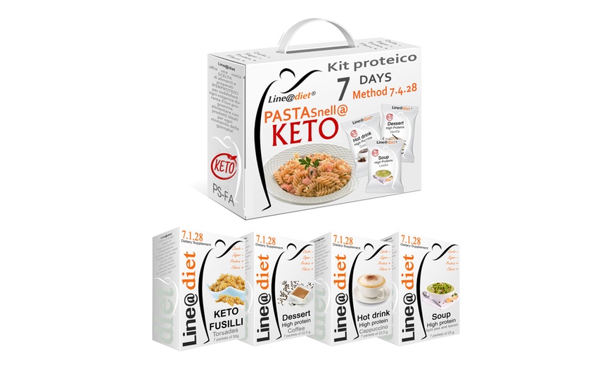 Image 2: Kit dieta con pasta iperproteica Lineadiet