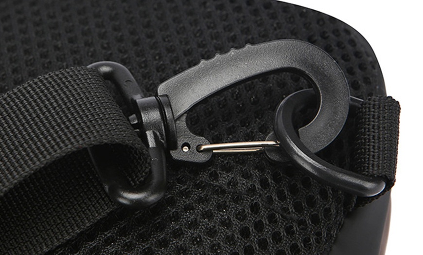 Image 13: Anti-theft Chest Shoulder Crossbody Sling Bag with USB Port