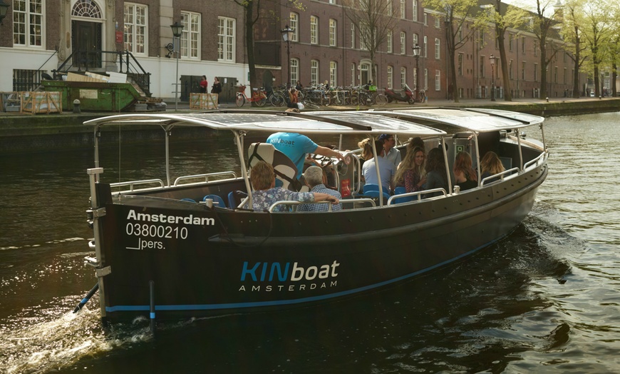 Image 7: Amsterdam: rondvaart in open boot